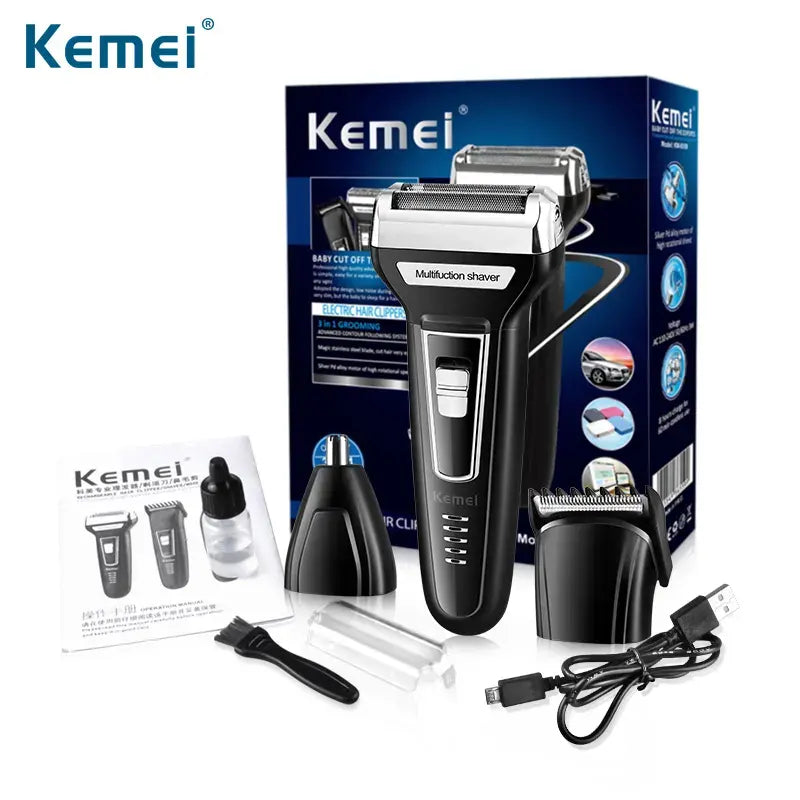 Kemei KM-6559 3 in 1 Professional Electric Hair Clipper